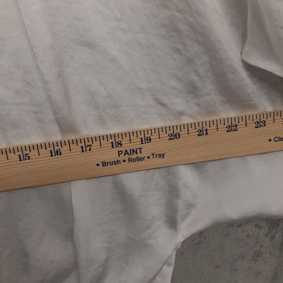 Michael Kors Womens White Boho Chic Tunic Top Size M - Picture 3 of 6